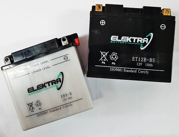 Batería YTX9-BS Elektra 246610090