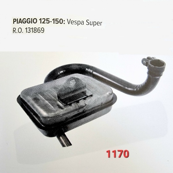 Εξάτμιση Vespa super 125-150